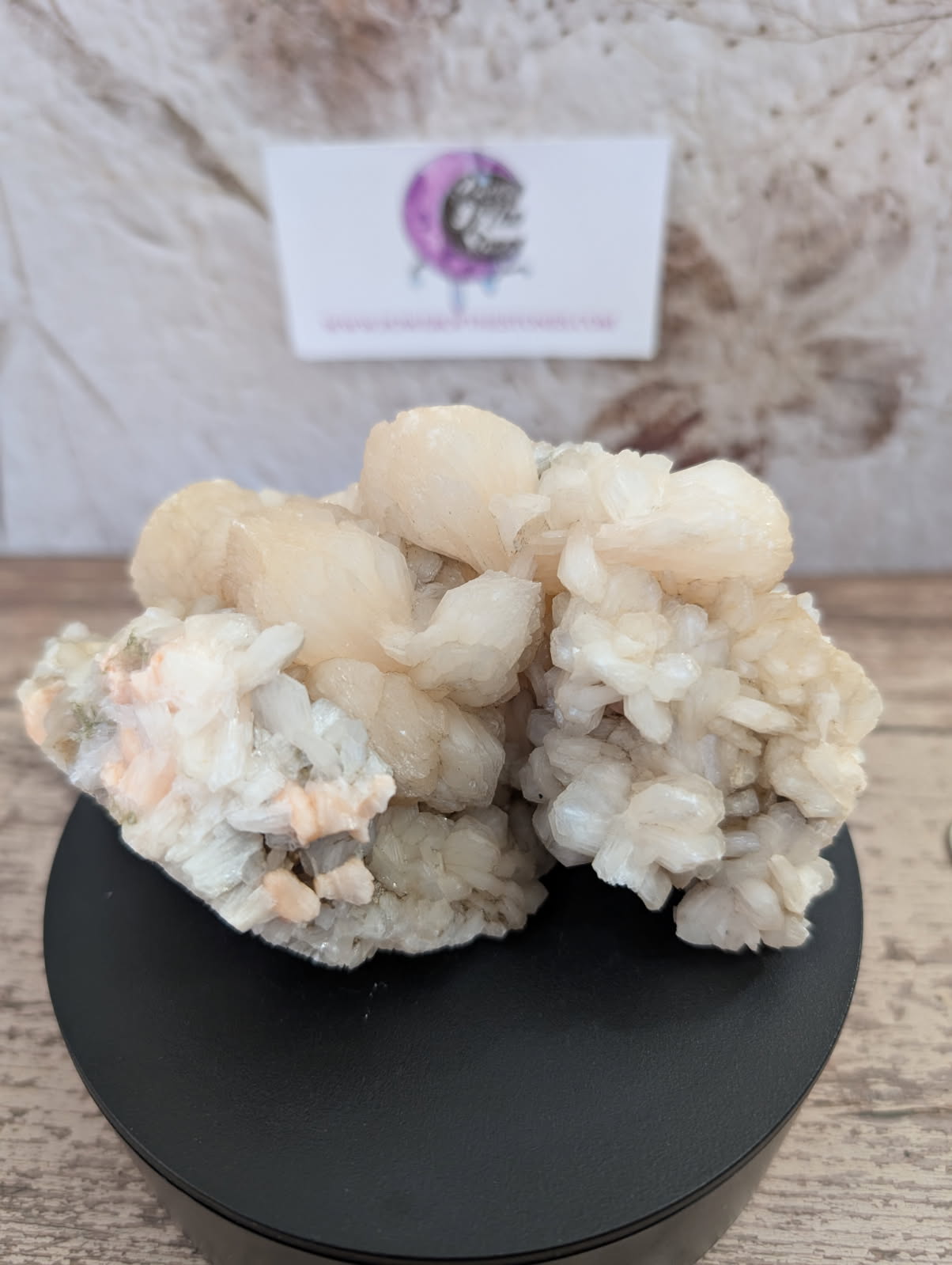 Zeolite Apophyllite Stilbite specimen