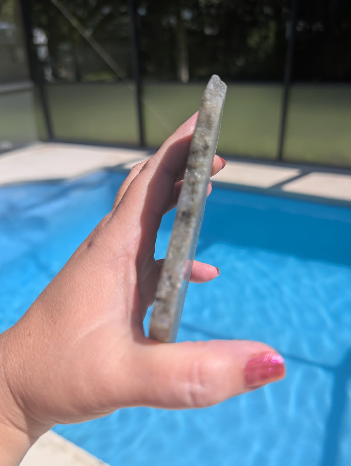 Labradorite thin slab