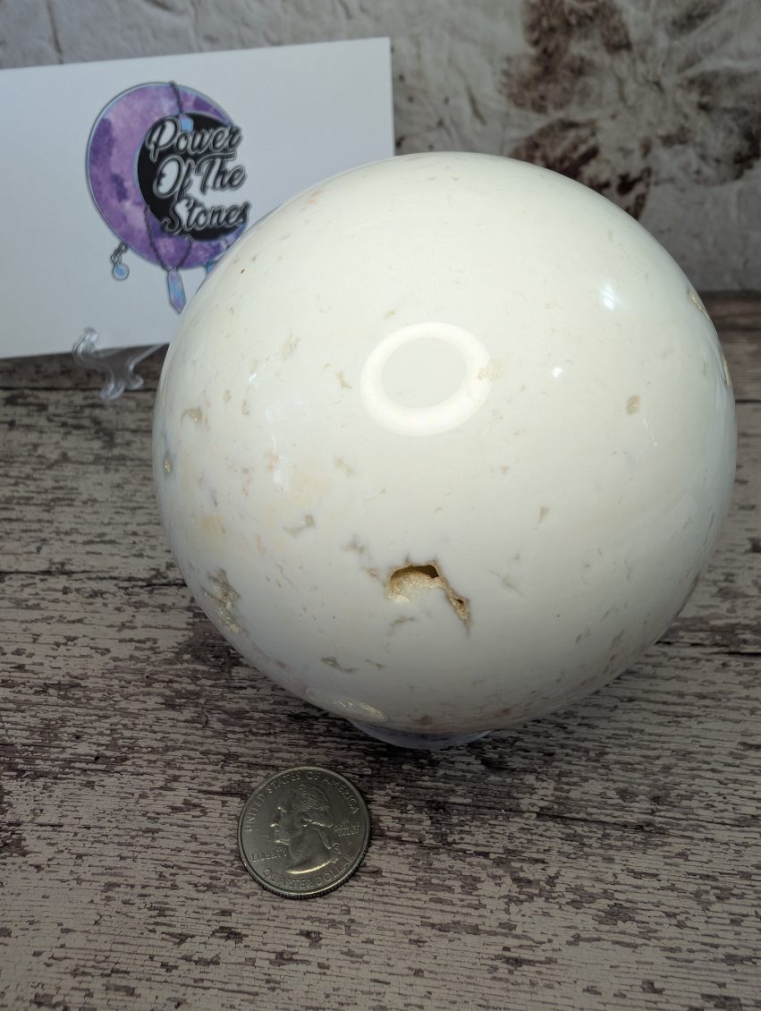 Large Snow Quartz with a little bit of Dendrites.