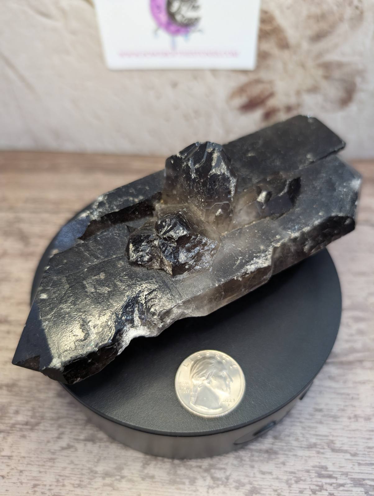 Heat Treated Smoky Quartz multi point raw specimen