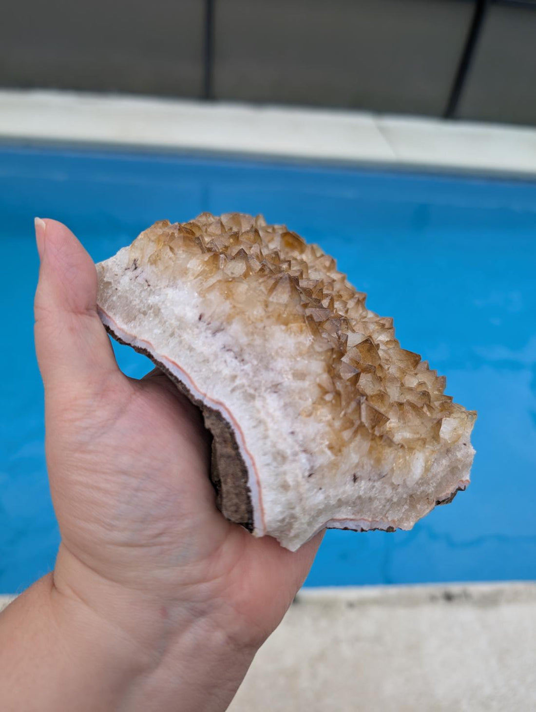 HT Citrine large Cluster