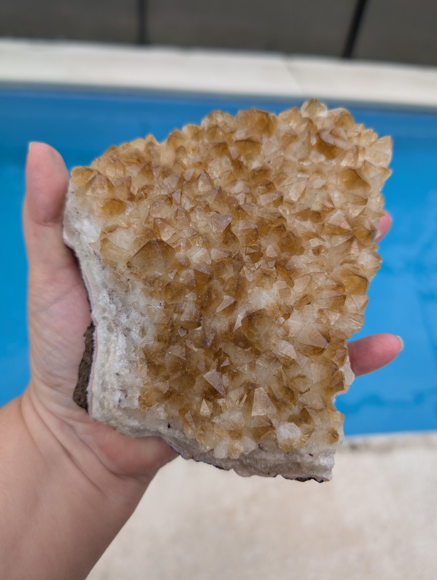 HT Citrine large Cluster