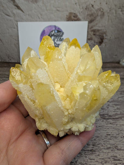 Synthetic Ghost Phantom Quartz Cluster