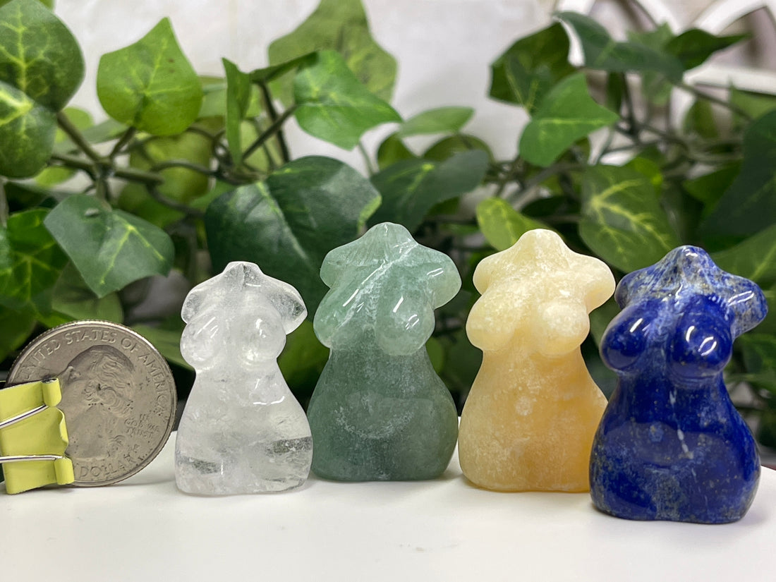 Choice of Small Lady/Goddess Body Carving