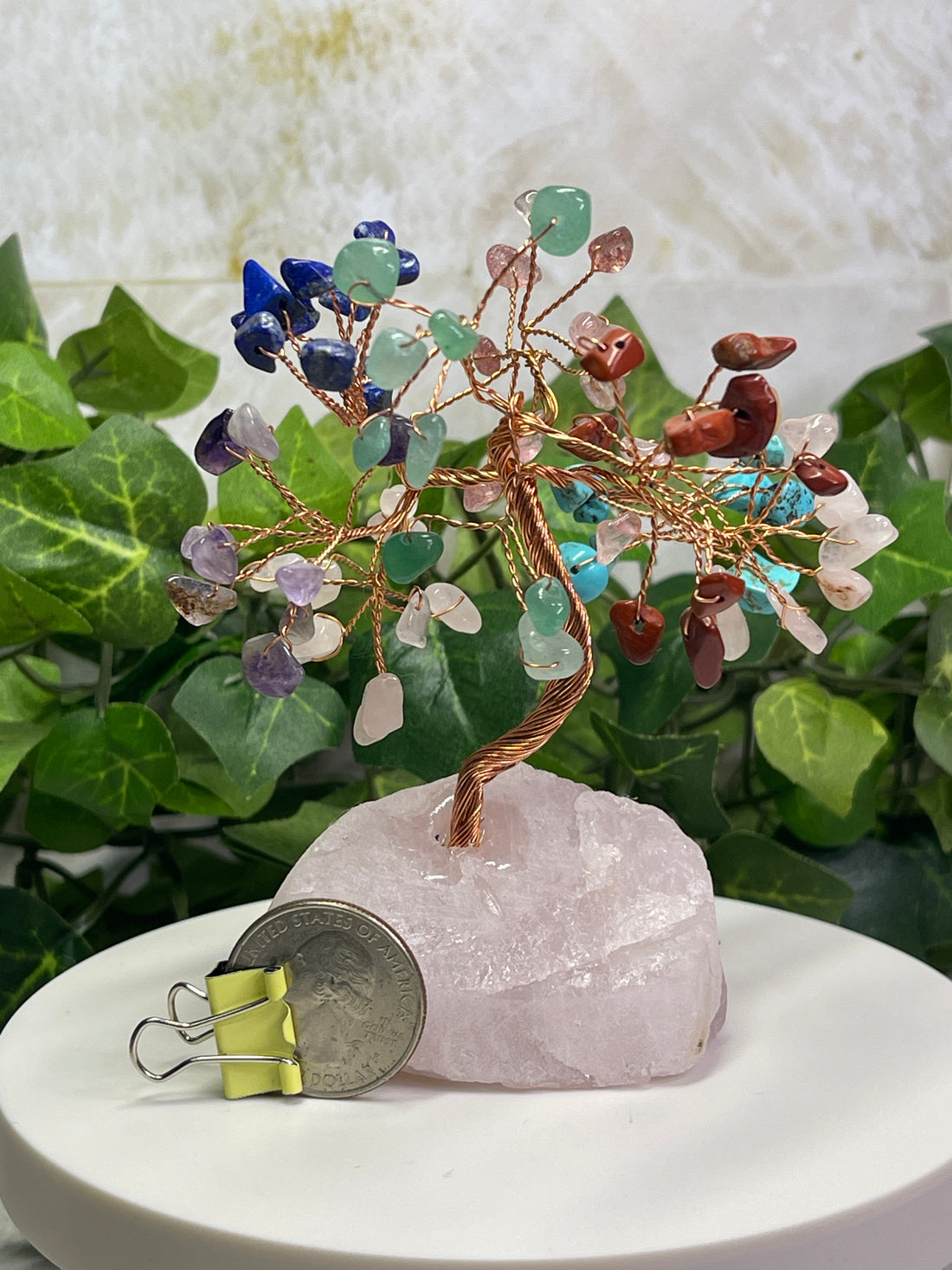 Crystal Chip Chakra Tree of Life