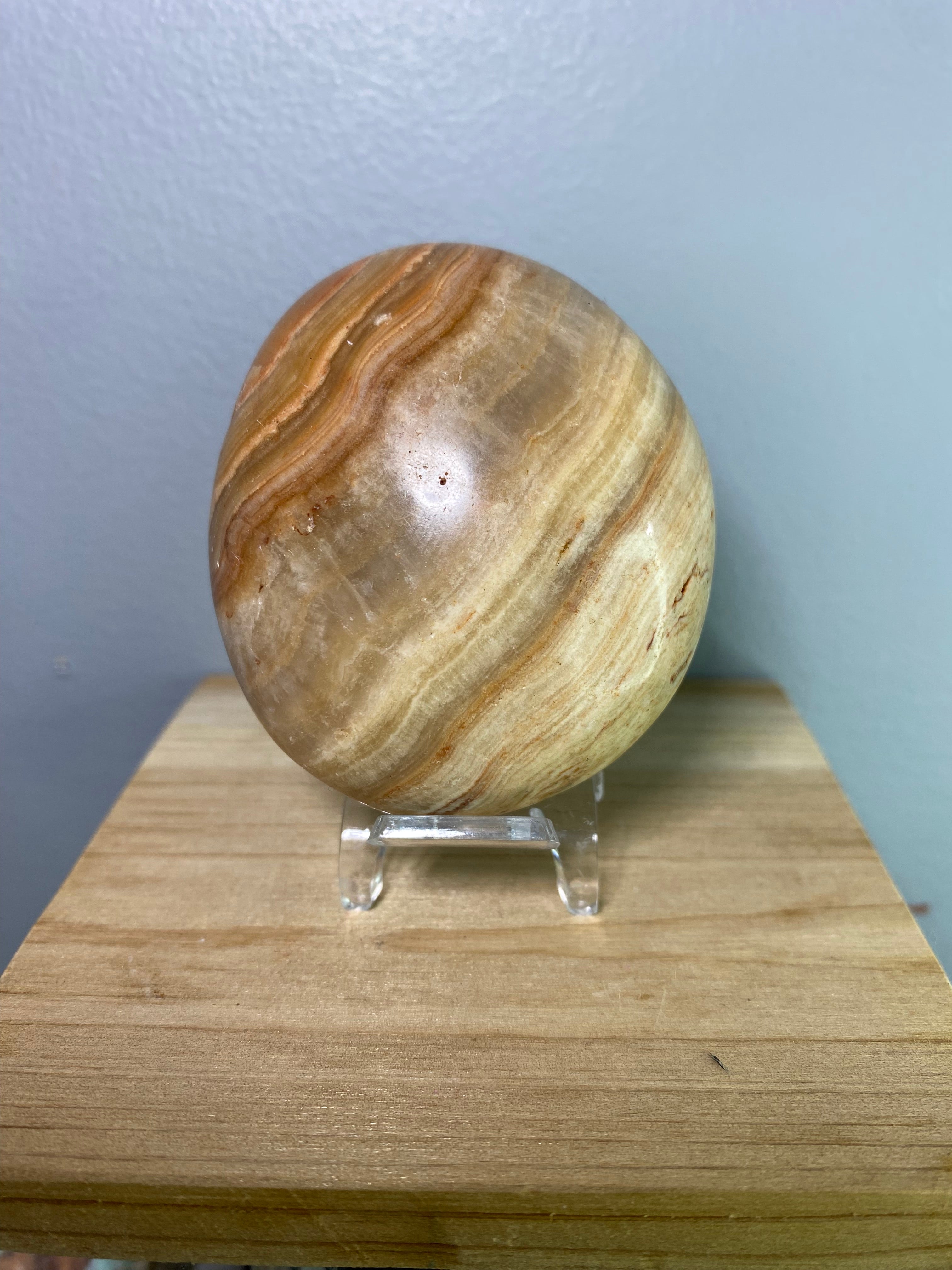 Calcite Palm Stone