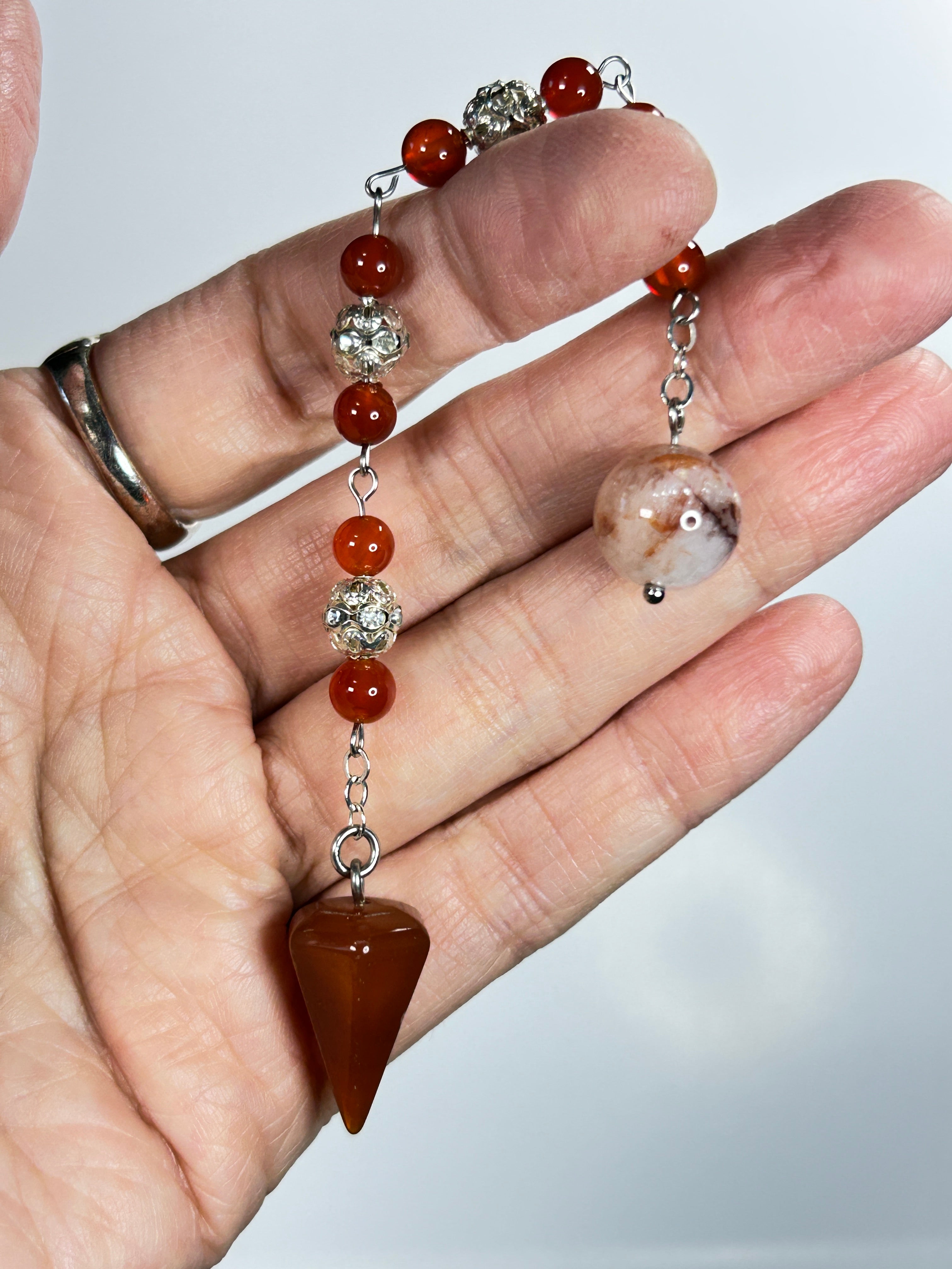 Small Carnelian Pendulum