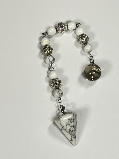 Small Howlite Pendulum