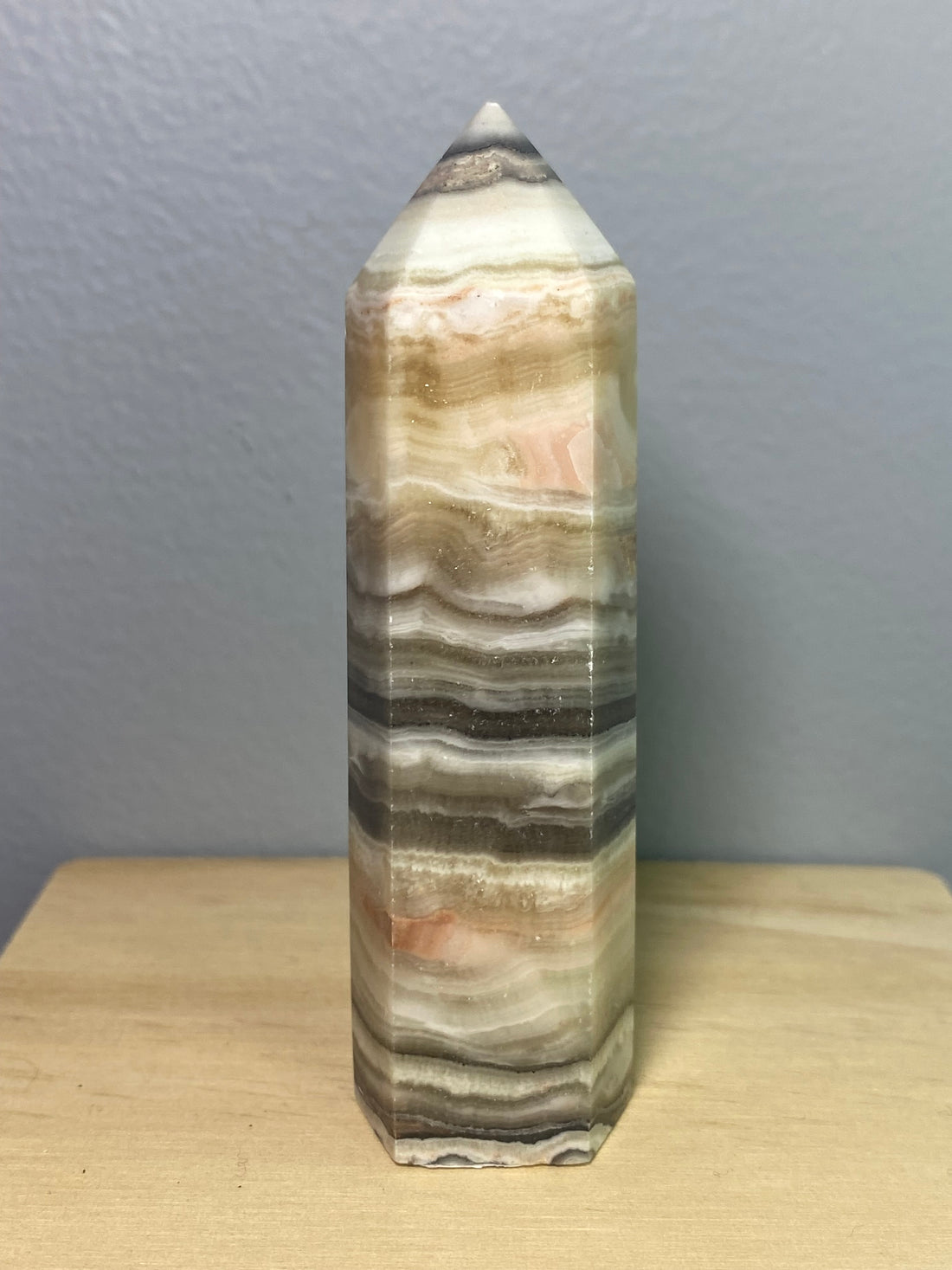 Zebra Calcite Tower