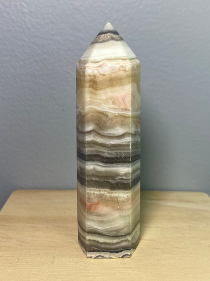 Zebra Calcite Tower