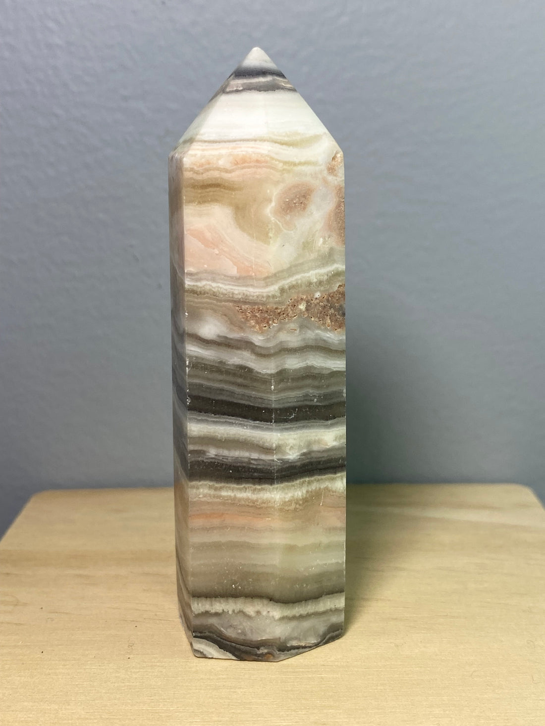 Zebra Calcite Tower