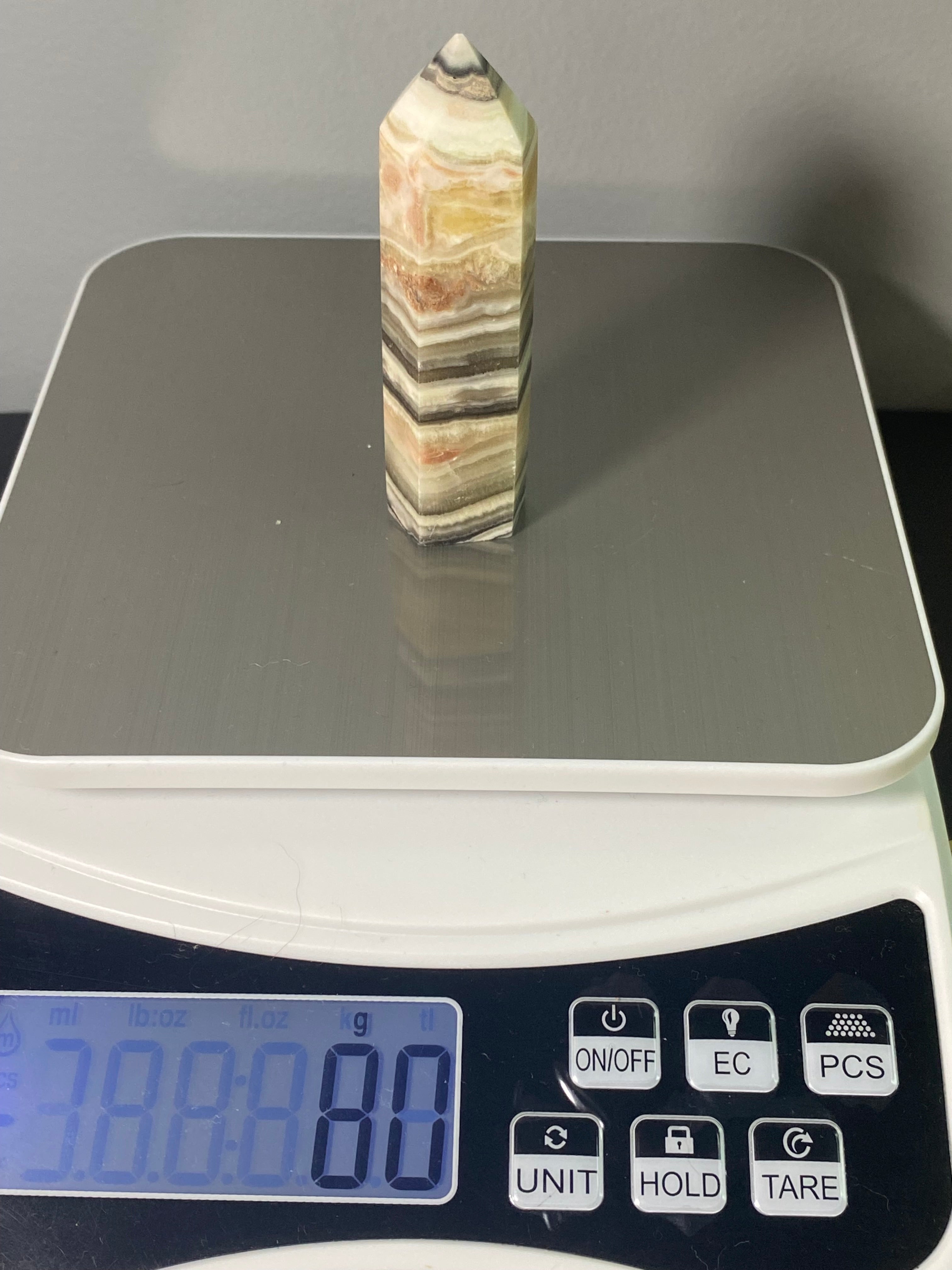 Zebra Calcite Tower