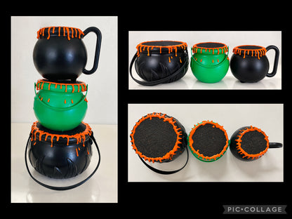 Samhain Halloween witchy mystery cauldrons