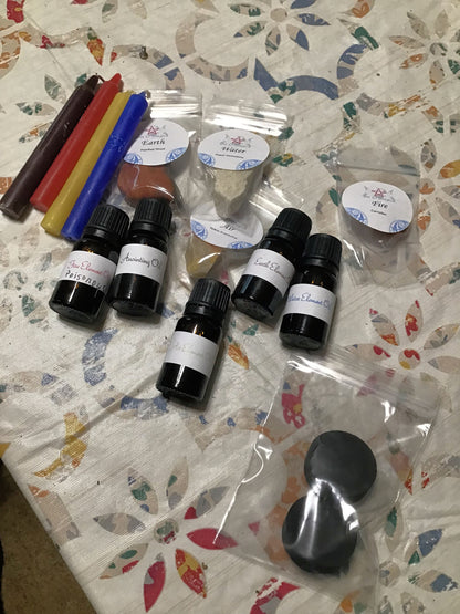 Elemental Witch Altar Set