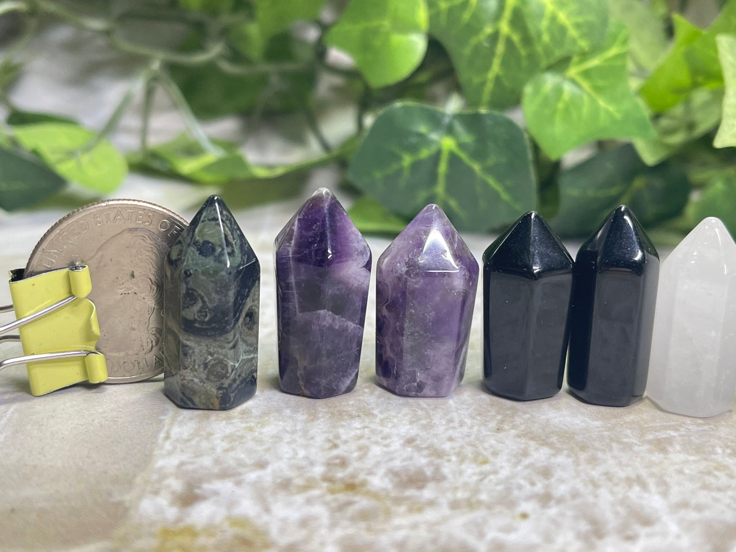 Mini Crystal Point - Choose your Material