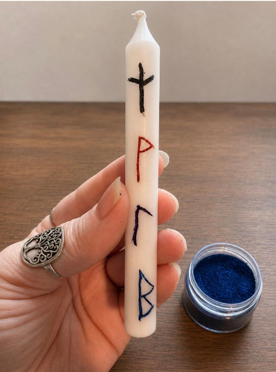 Casting incense powders color magic carving dressing