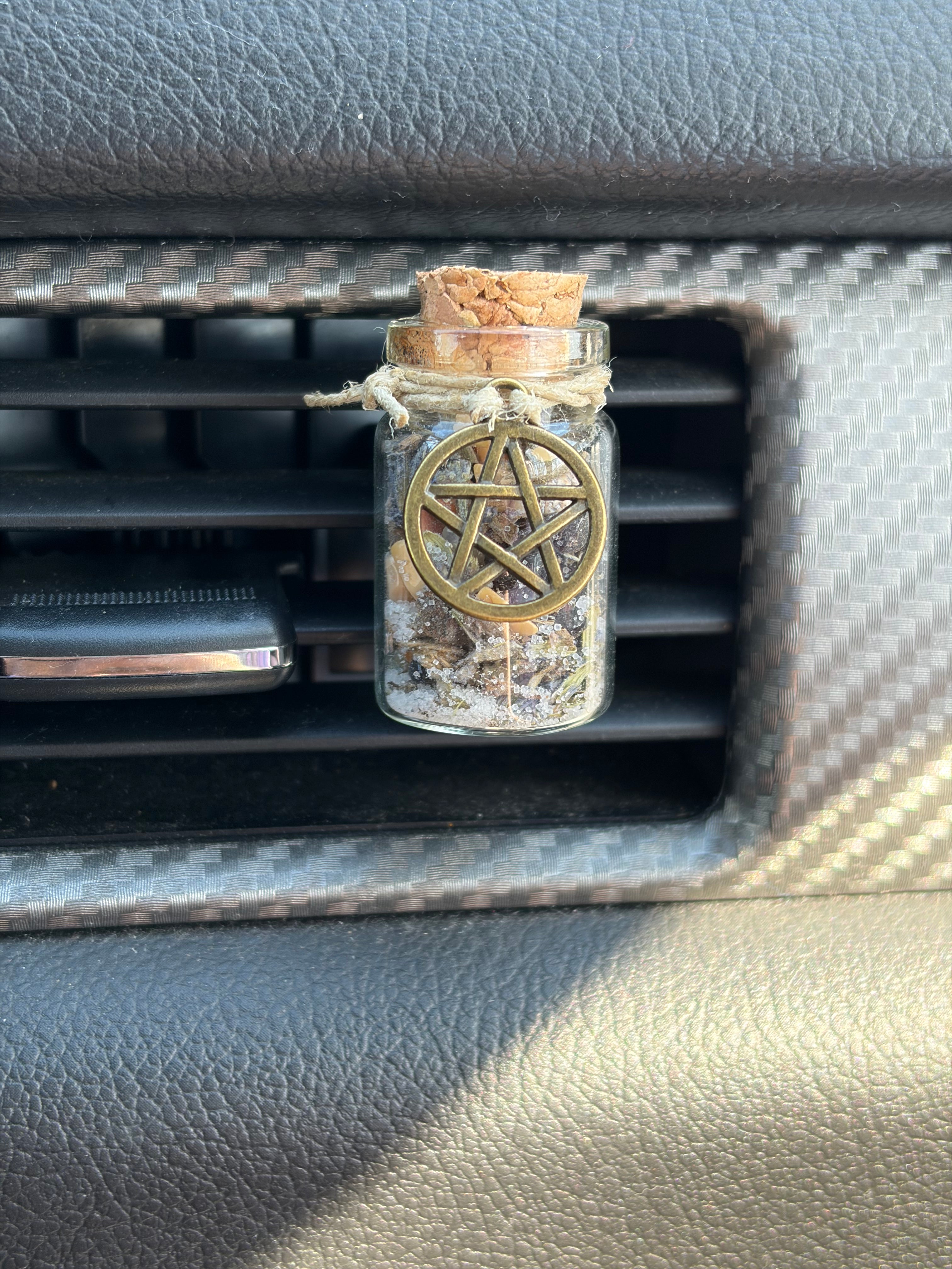The Witches Road Guardian protection car jar