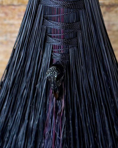 Raven Athame Broom