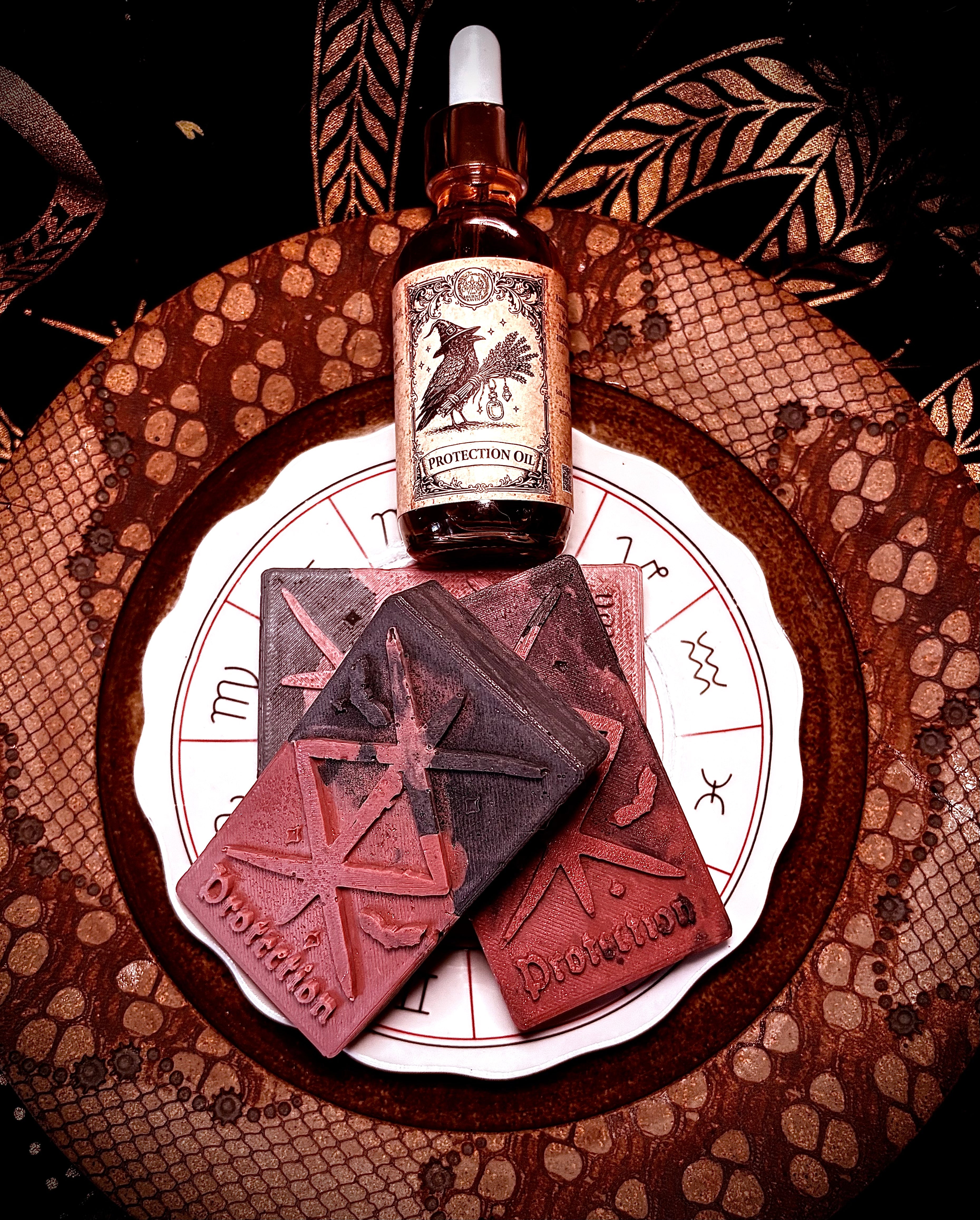 The Burnt Raven Protection Soap