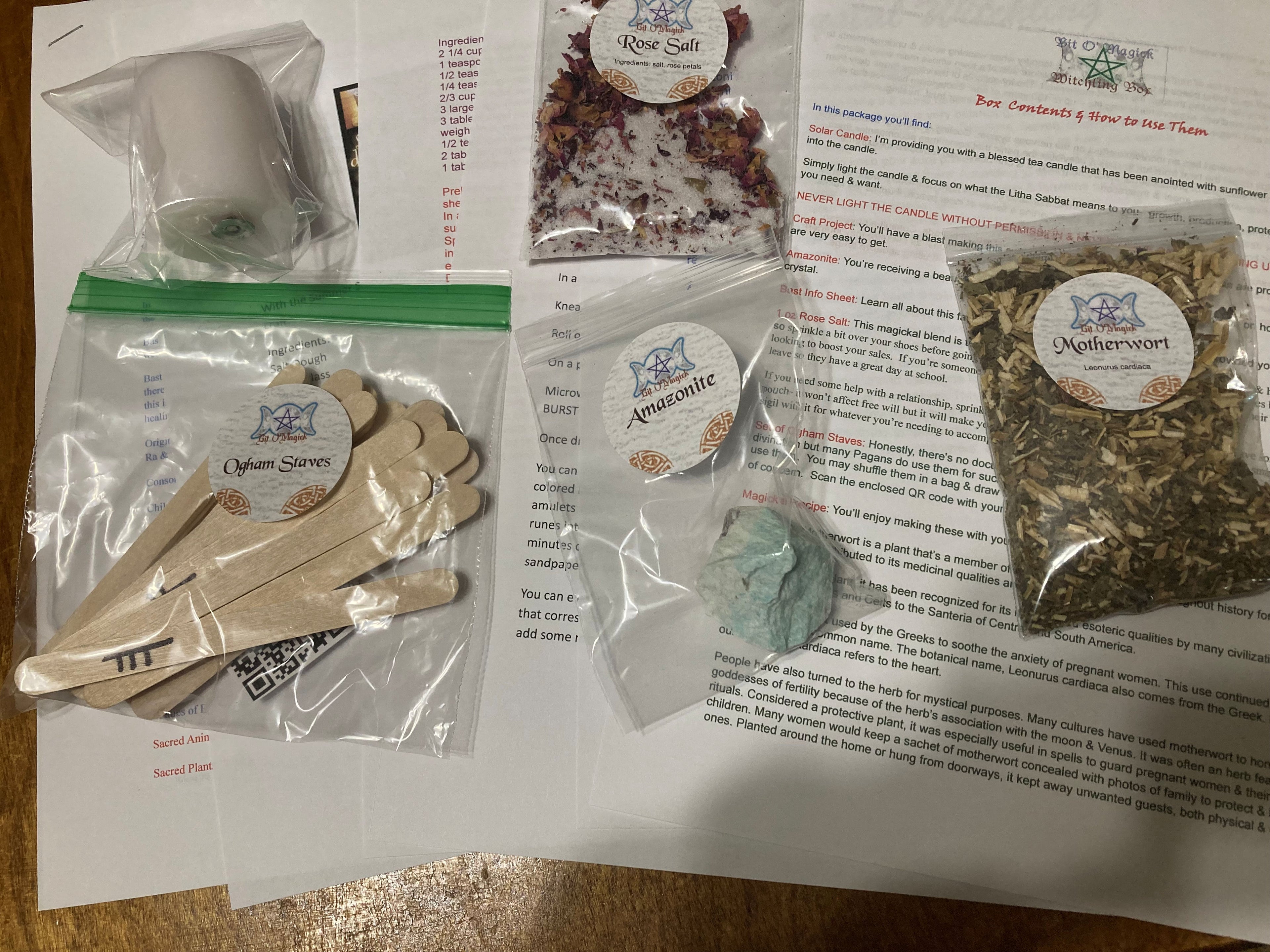 Monthly Handcrafted Witchling Package