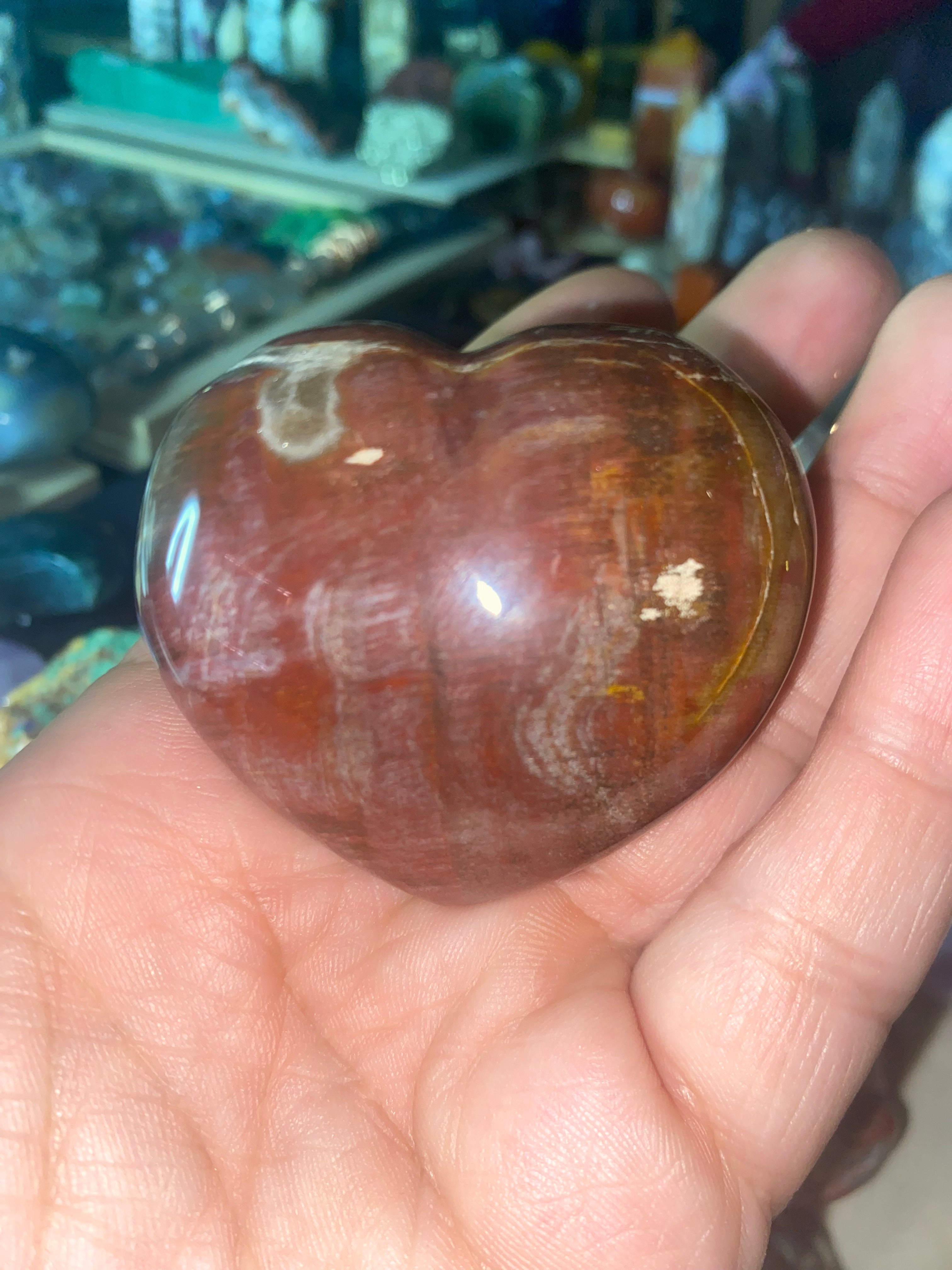 Ocean Jasper Heart