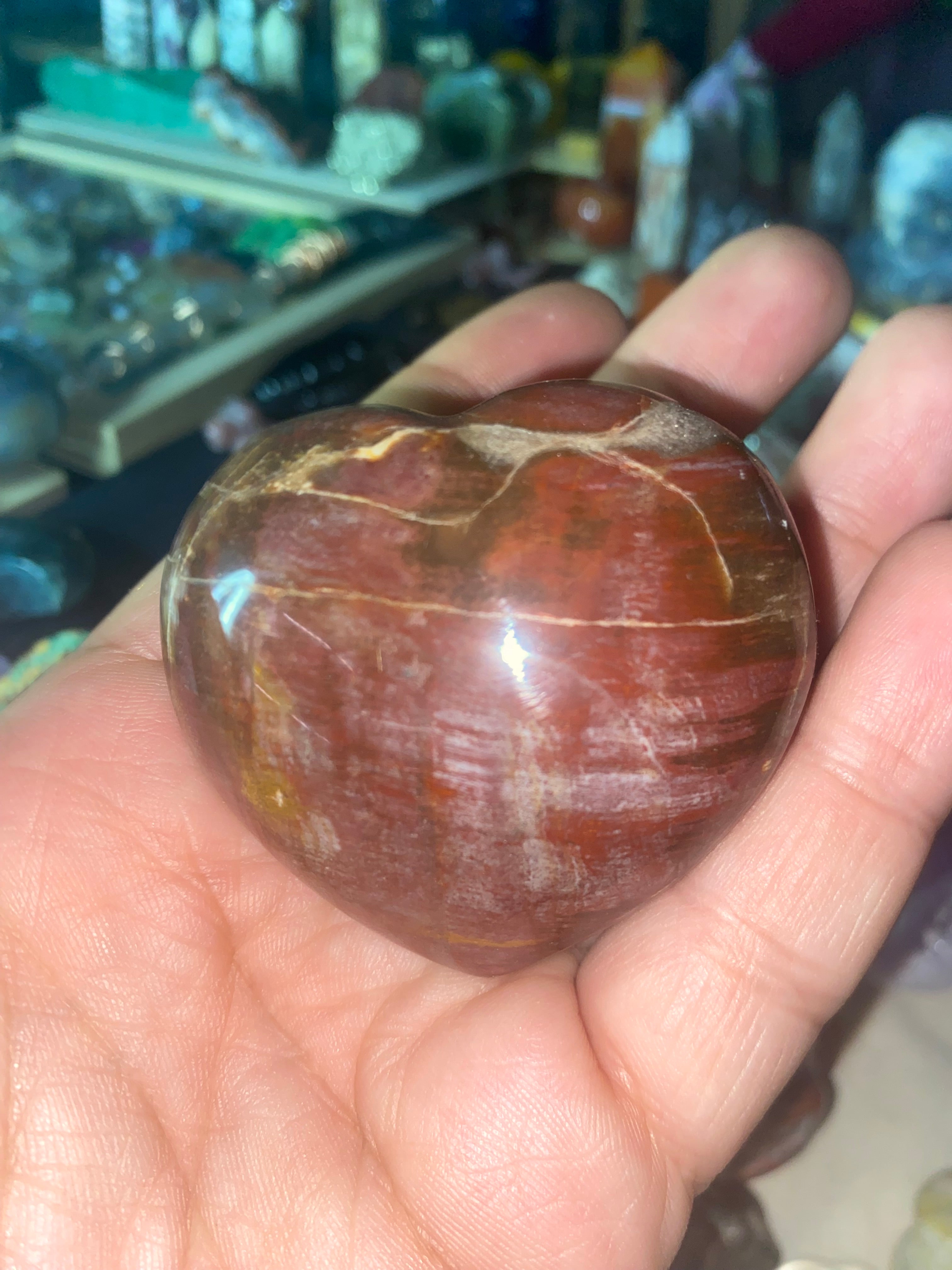 Ocean Jasper Heart