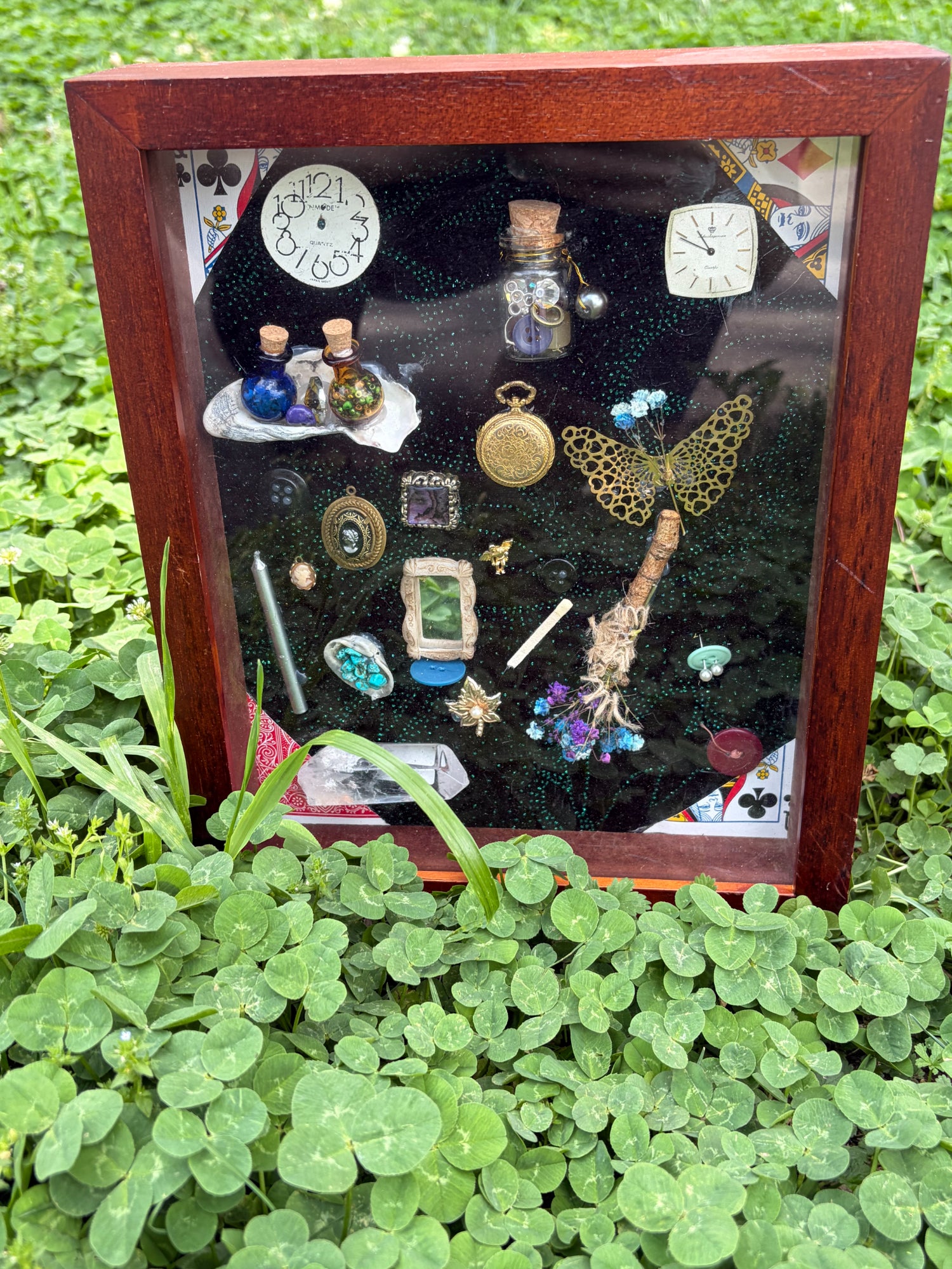 The  Little Fae Exchange shadowbox
