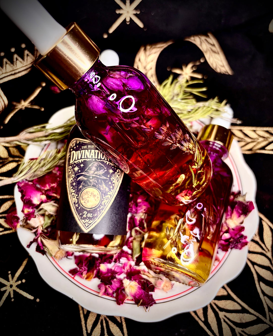 The Burnt Raven Divination Oil – 2 oz