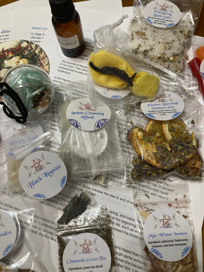 Handcrafted Large Monthly Wicca/Pagan Boxes