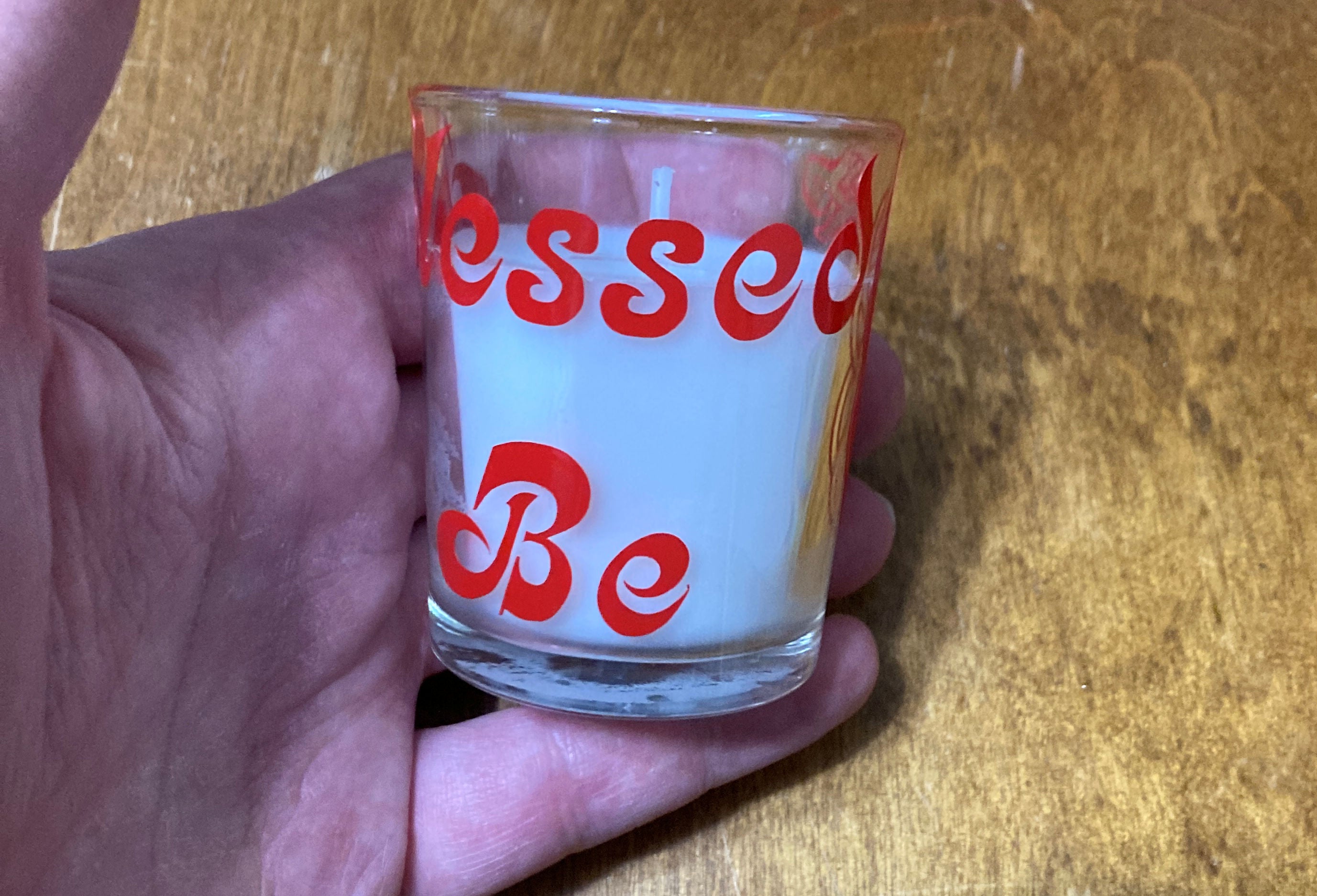 Handcrafted Votive Candle Holders with Candle