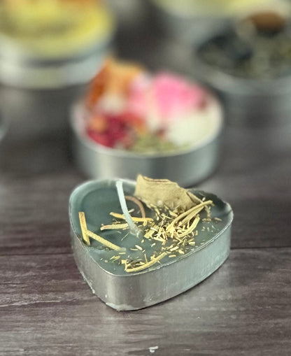 Spelled Candle Box