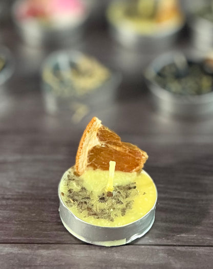 Spelled Candle Box