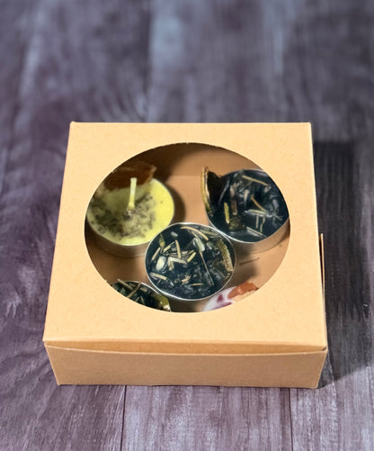 Spelled Candle Box