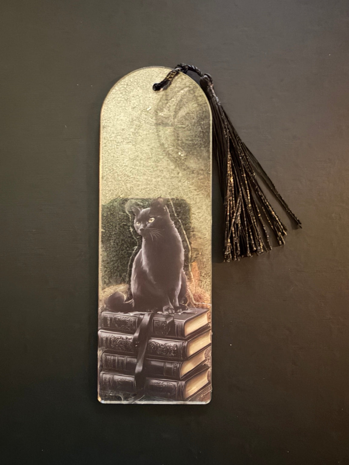 Mercury Glass Inspired Book Marks