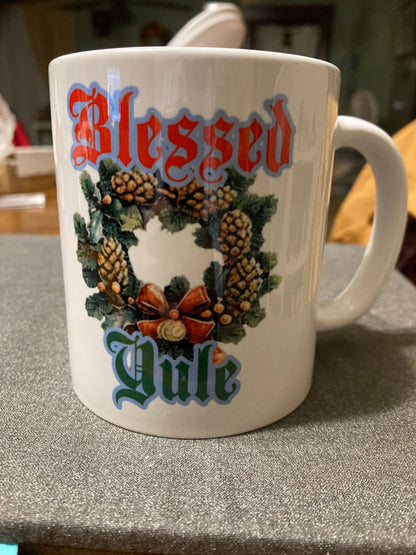 Handcrafted Sublimated Yule Mug 12oz