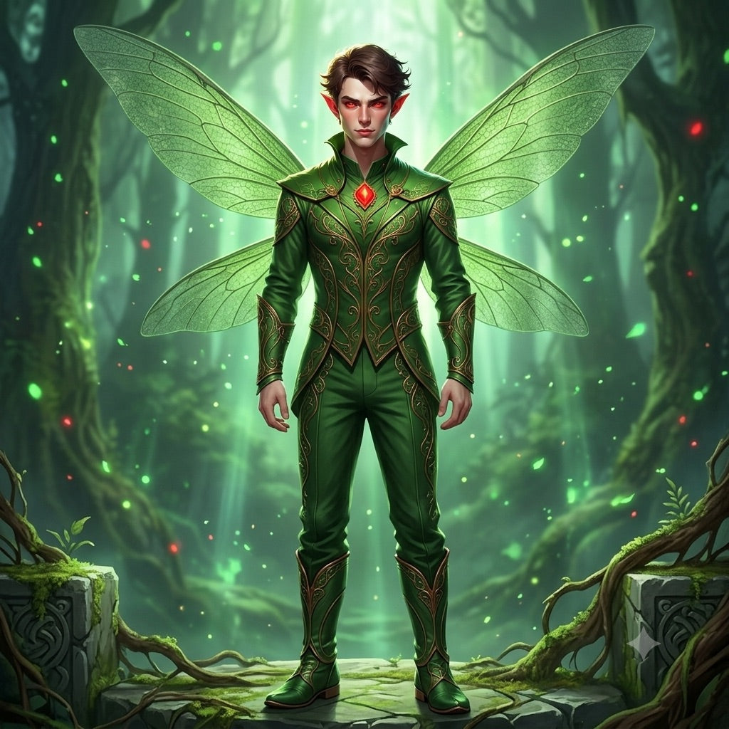 Unseelie Court Fae Spirit Companion