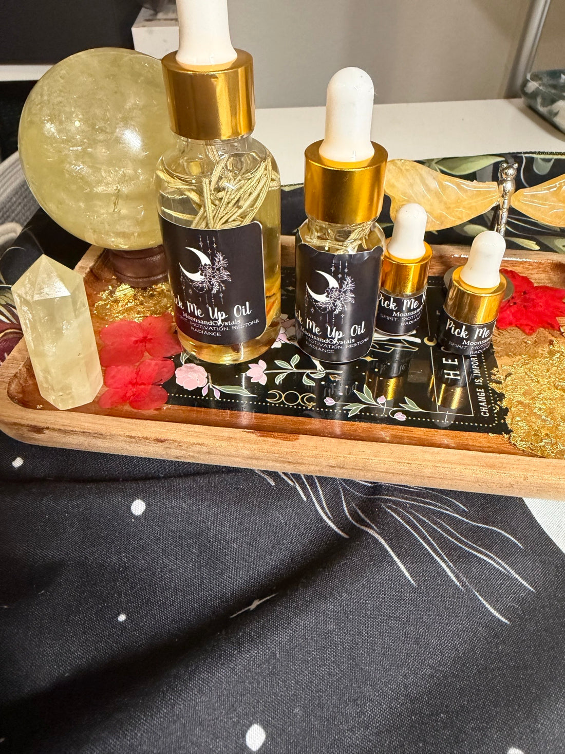 ☀️ Pick Me Up Intention Oil — Energy &amp; Positivity Ritual Blend ☀️