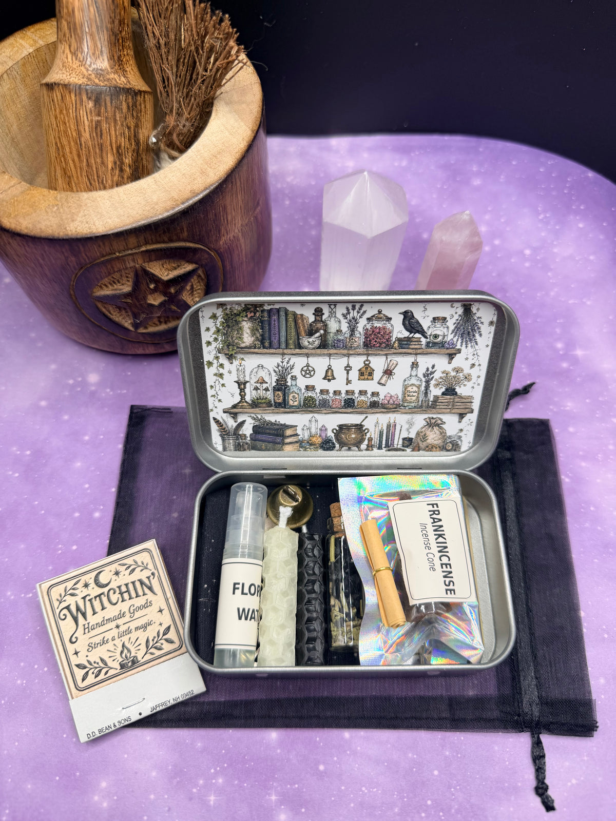 Teeny Protection Pocket Altar 🖤✨