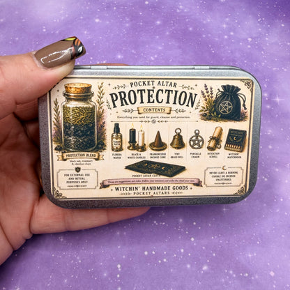 Teeny Protection Pocket Altar 🖤✨