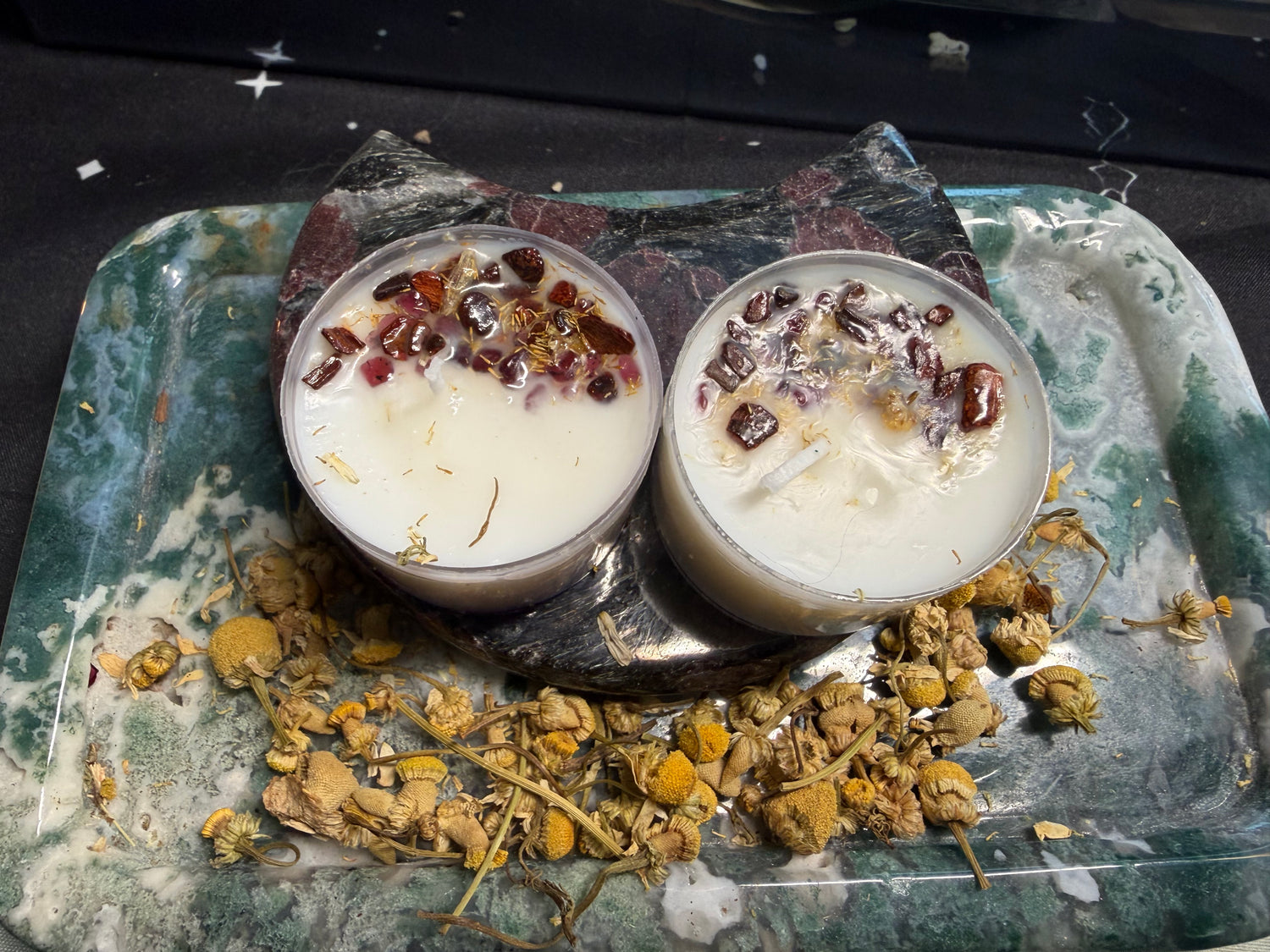 🌿🕯️ Grounding Intention Candles 🕯️🌿