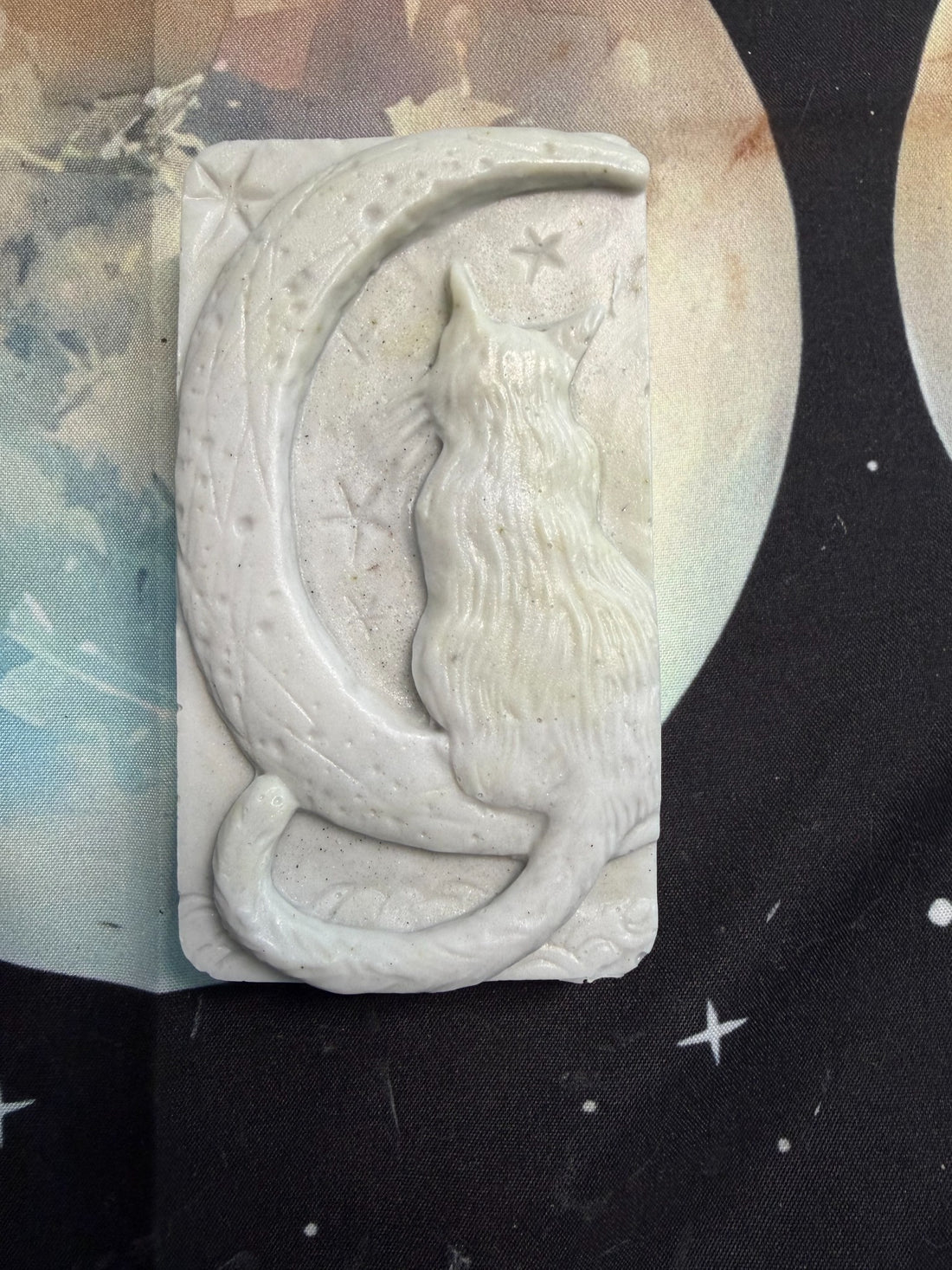 🌙 Cleansing &amp; Banishing Moon Cat Soap ✨