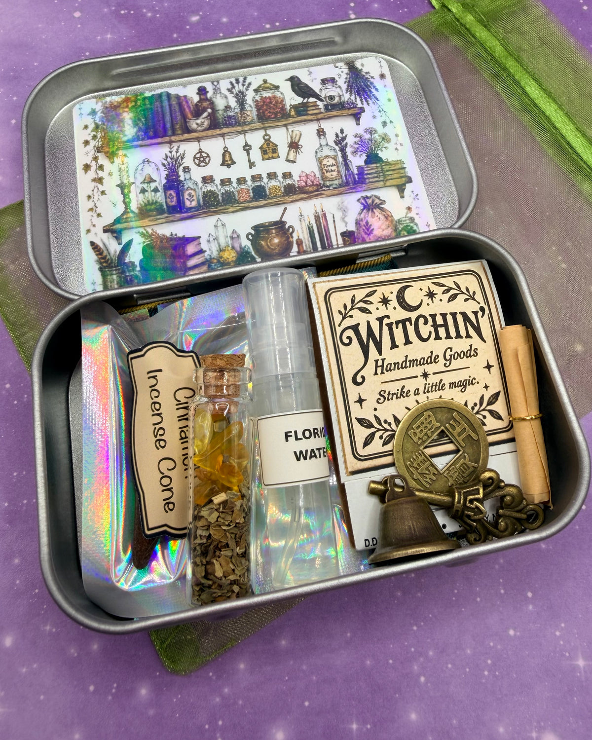 Teeny Prosperity Pocket Altar 💚✨