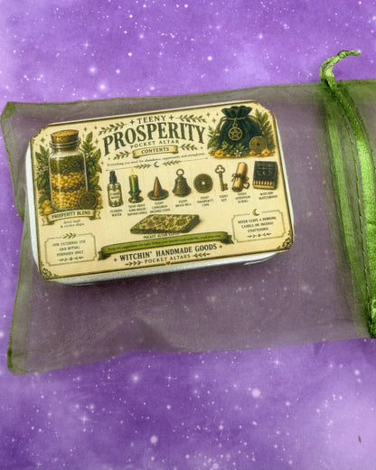 Teeny Prosperity Pocket Altar 💚✨