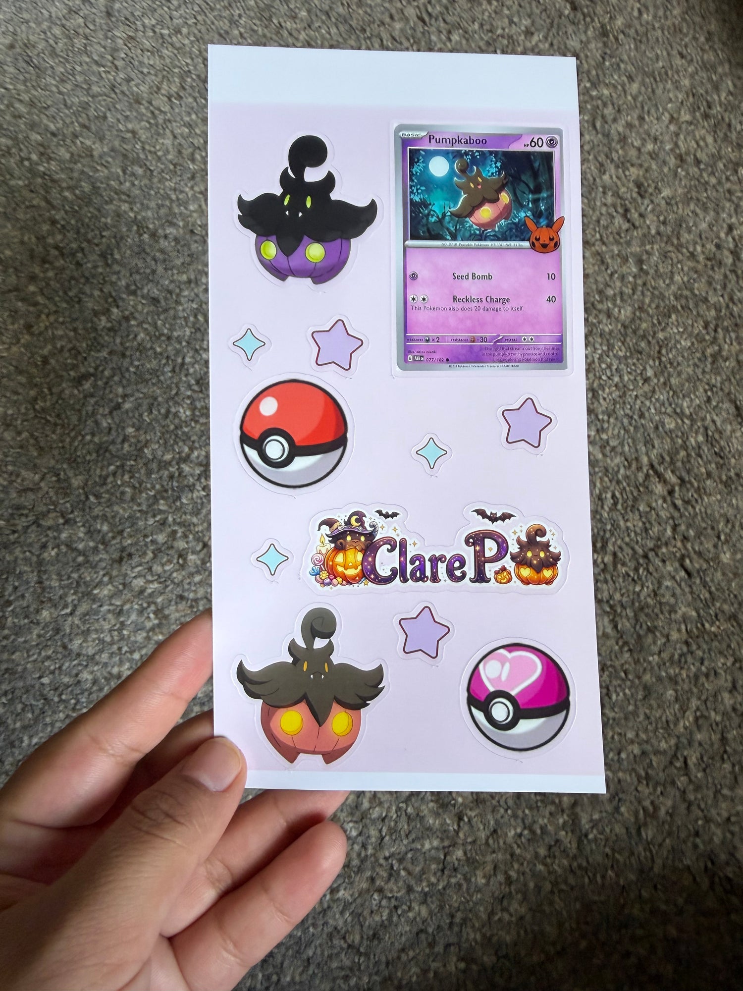 Enchanted sticker sheets