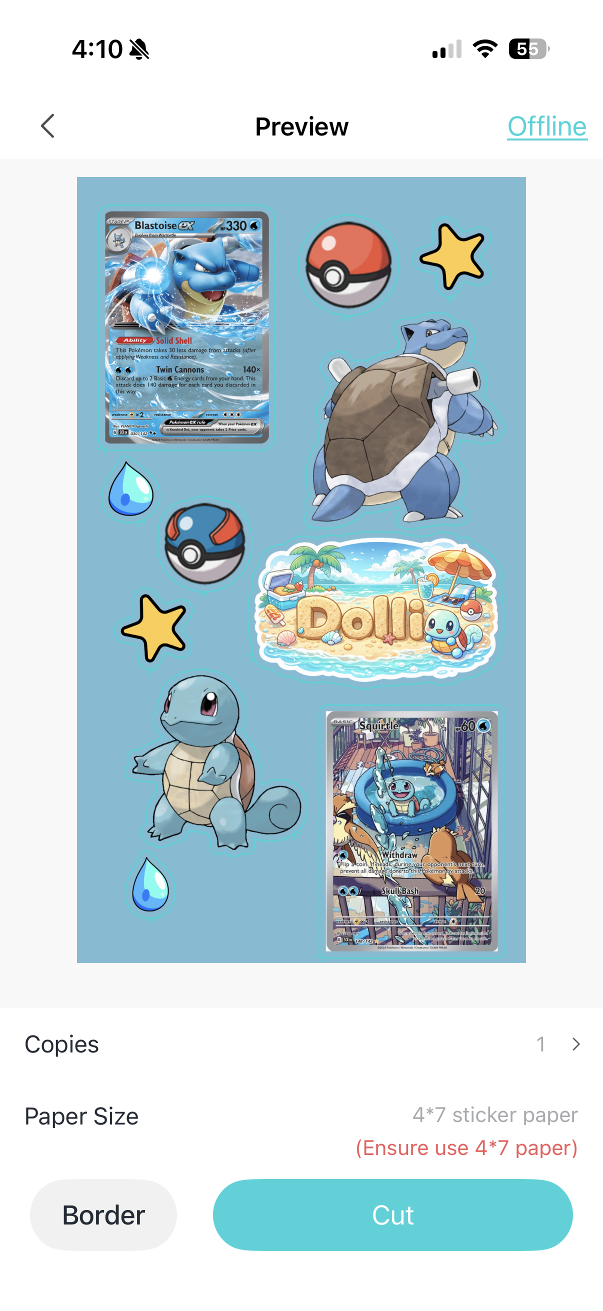 Enchanted sticker sheets