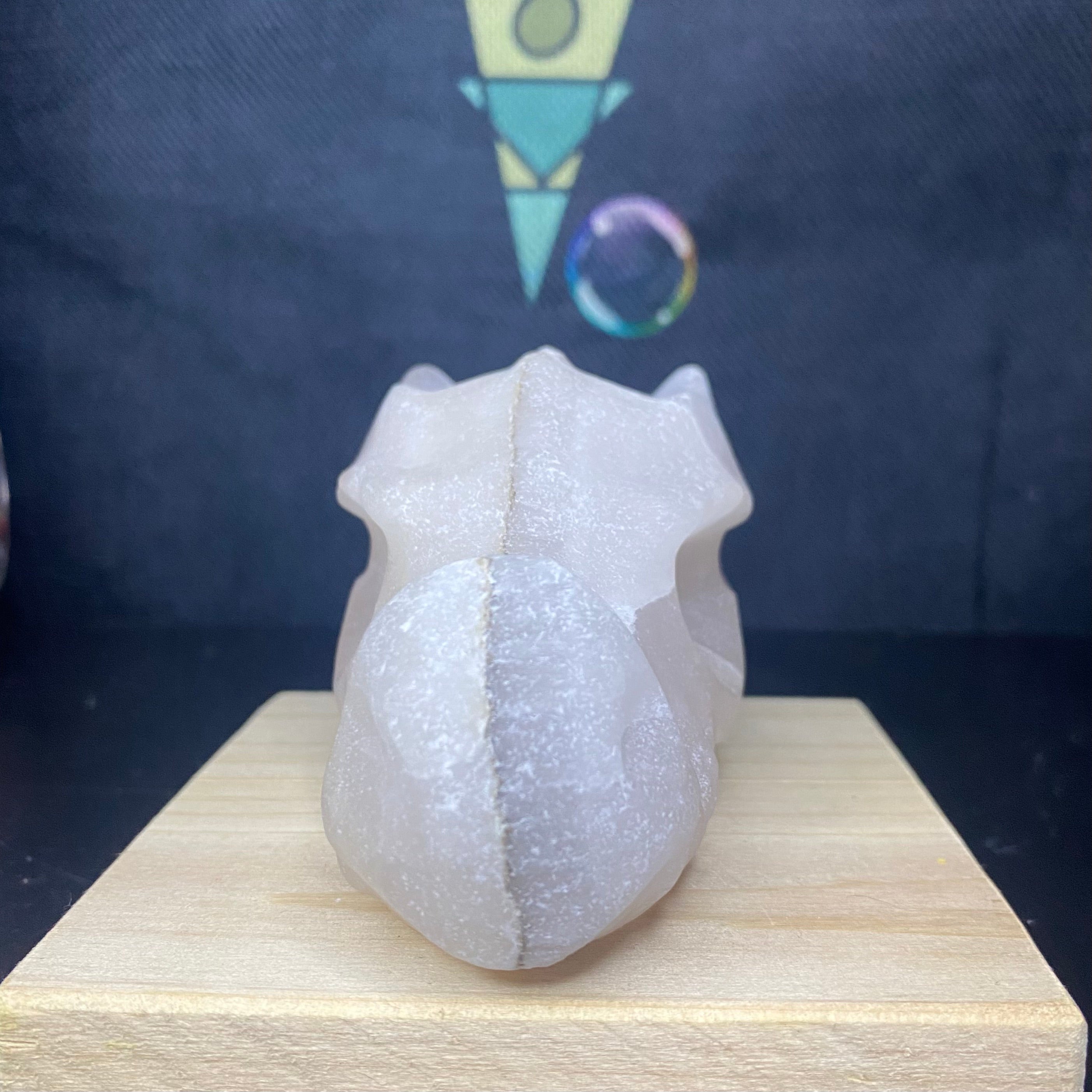 Quartz Dragon Head Carving