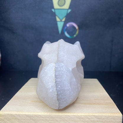 Quartz Dragon Head Carving