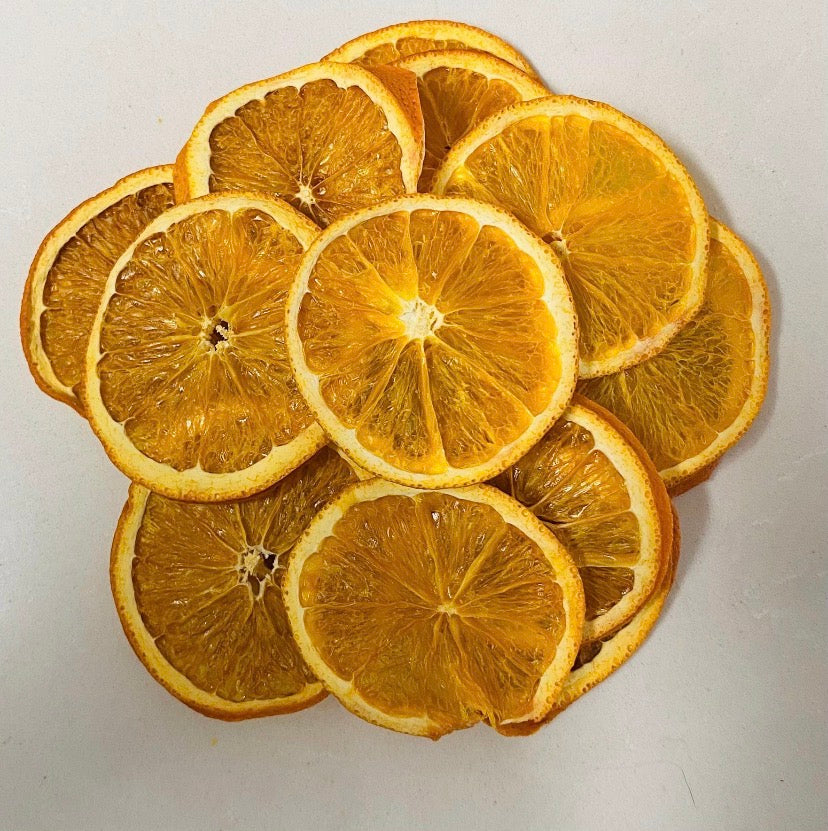 Dried orange slices