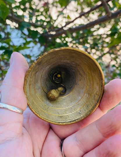 Vintage brass bell