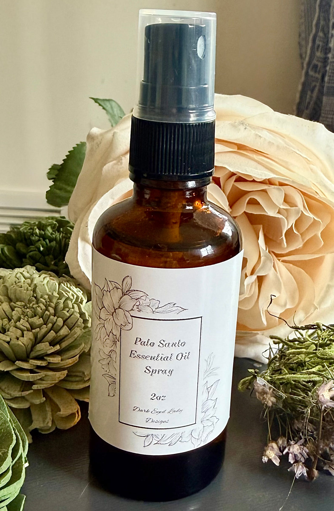 Palo Santo Essential Oil Room Spray.